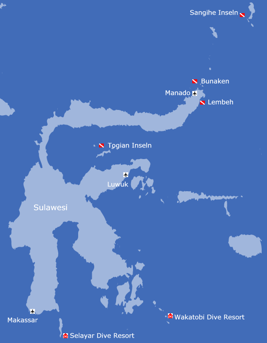 Sulawesi - eine der grossen Sunda-Inseln