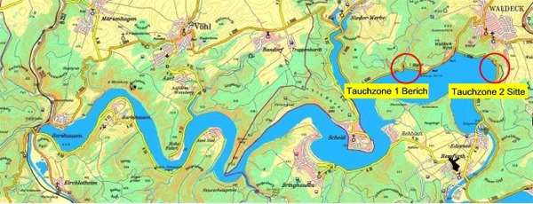 lucky-diving am Edersee